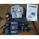 Nintendo 64 Caja Manual Telgopor Y Juego Fifa