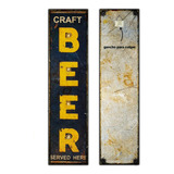 #09 - Cartel Decorativo Vintage - Beer Cerveza Bar No Chapa
