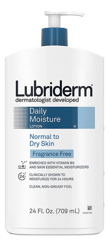 Lubriderm Daily Moisture Lotion - Locin Hidratante Sin Fraga