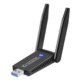 Antena Wifi Inalámbrica Adaptador Bluetooth Usb3.0 1300mbps