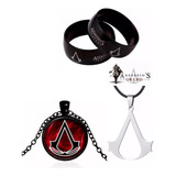 Tri Pack Anillo Collares Assassins Creed