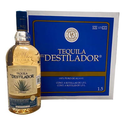 Caja Tequila Destilador Reposado 1.5l 6 Piezas | Meses sin interés