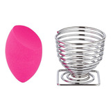 Esponja Difuminadora Con Soporte Metalico Marca Cala® Color Fucsia Tamaño De La Esponja Mediana