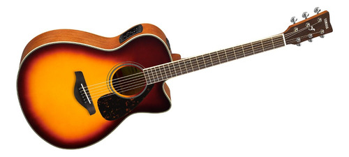Guitarra Yamaha Electro Acústica Fsx820 C Bs Cuo