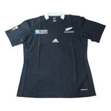 Camiseta All Blacks Rugby Word Cup 2011 Original De Época 