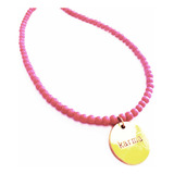 Collar Gargantilla Choker Varios Colores Fucsia 