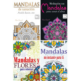Mandalas De Sanación Meditación Liberación | Pack 4 Libros