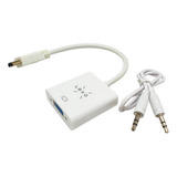 Adaptador Convertidor Cable Hdmi A Vga 1080p