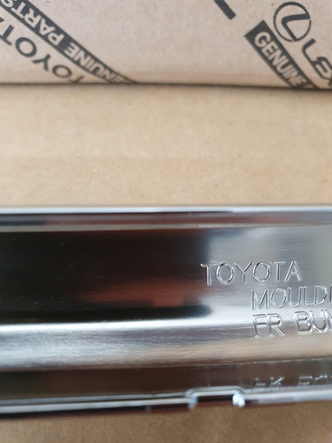 Moldura Platina Parachoque Toyota 4runner Limited 2014-2023 Foto 3