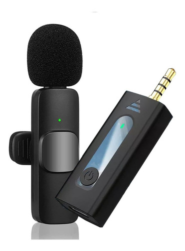 Un Microfono Inalambrico Solapa 3.5 Camara Parlante Celular 