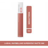Labial Maybelline Superstay Matte Ink Seductress X5ml