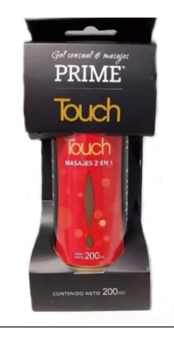 Gel Intimo Prime Touch! 200ml Masajes + Lubricacion!!