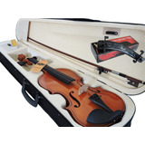 Kit Violino Barth Nt 4/4 C/ Estojo Termico + Espaleira Cr