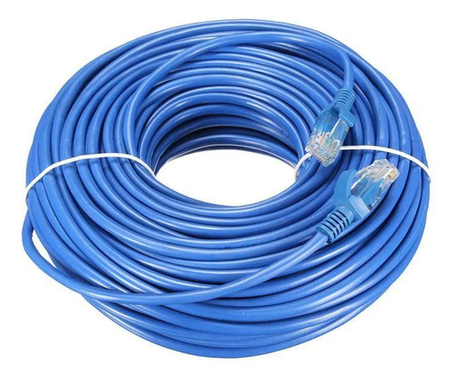 Cabo Fio Internet Rede 30 Metros C/conector Nas Pontas Rj45