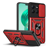 For Honor X8b Slide Cover Rugged Stand Hard Shockproof Case