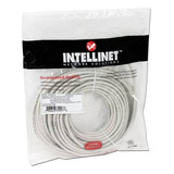 Cable Red 15 Metros Largo Intellinet Rj45 Cat5e Utp Internet