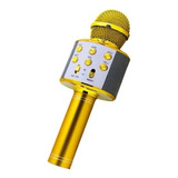 Microfone Bluitooth Sem Fio Youtuber Karaoke Reporter Cores