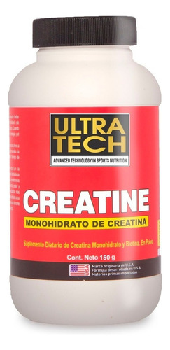 Suplemento En Polvo Ultratech Nutrition  Classic Creatine Creatina Monohidratada En Pote De 150g