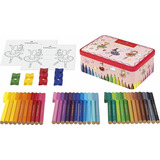 25 Plumones Marcadores Estuche Bailarina Faber Castell