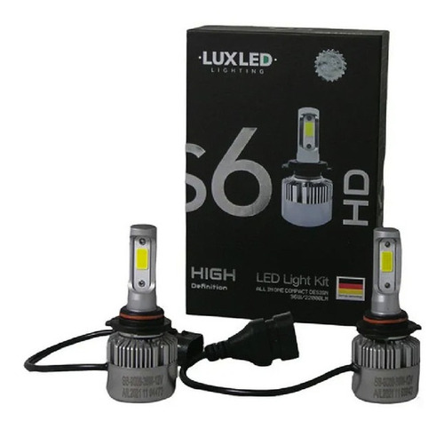 Kit Lámparas Cree Led 9006 S6 44000 Lúmenes Hd Premium