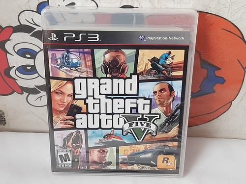 Grand Theft Auto V,gta V De Ps3 En Buen Estado,new,five.