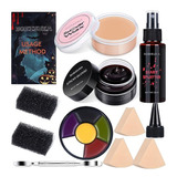 Pintura Para Cara  Bobisuka Kit De Maquillaje De Halloween C