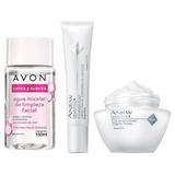 Skin Care Kit Facial Agua Micelar Set Avon Sensitive +