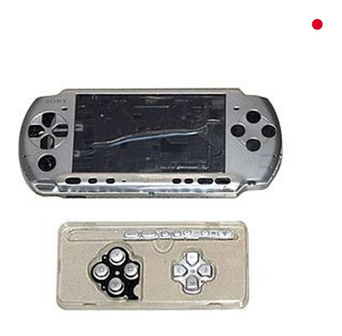 Carcasa Sony Psp 1000 Plata Nueva