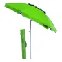 Sombrilla Playa Kaimon Sk180 Reclinable Color Verde Con Diseño Liso