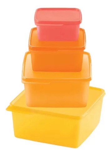 Kit Tupperware Practi Refri 4pzs