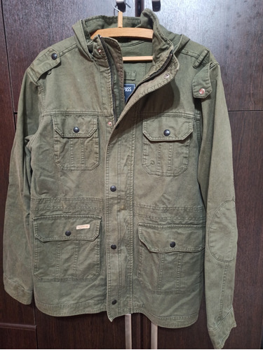 Parca Rever Pass Talle M Verde Militar