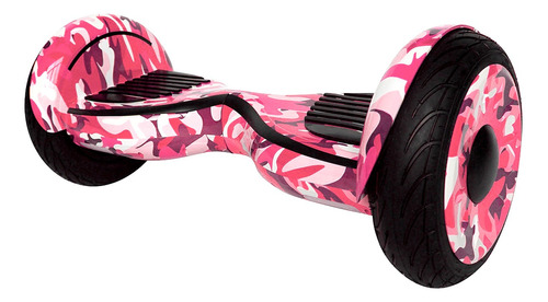 Hoverboard Skate Elétrico Bluetooth 10 Polegadas Cor Rosa 