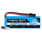 Bateria 4s Lipo Battery 6000mah 14.8v 100c Traxxas Plug