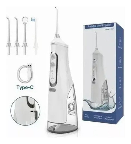 Irrigador Dental Portátil Waterflosser White Ultra Oral Usb