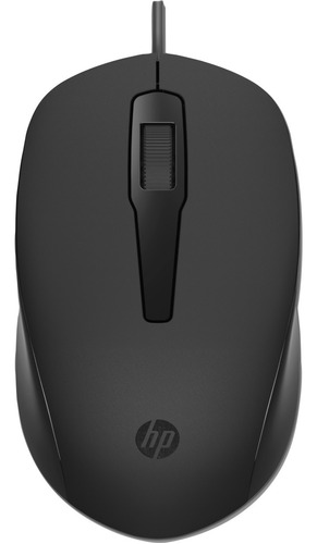 Mouse Hp 150 Alámbrico, Negro