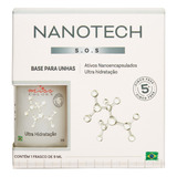 Fortalecedor Unhas Nanotech - S.o.s. - 5 Free - Miss Colors Cor Transparente