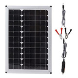 Panel Solar Portátil 100w 18v Cargador Solar Monocristalino 