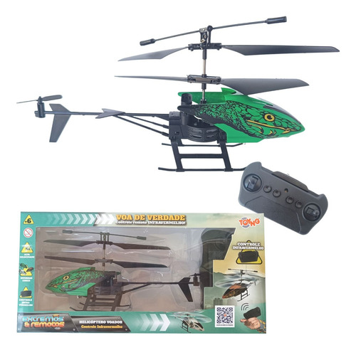 Mini Helicóptero Recarregável Brinquedo Controle Remoto Usb