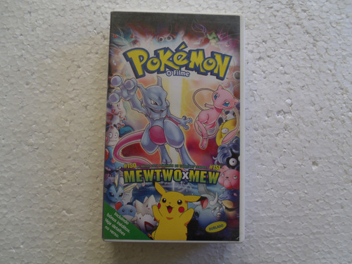 Pokémon O Filme / Mewtwo X Mew - Fita Vhs