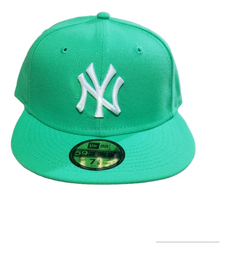 Gorra New Era Yankees Mbl 59fifty Original Bicolor Limon