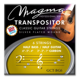 Cuerdas Transpositor Criolla Half Bass/guitar Magma Gct-bg6