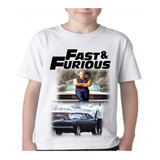 Camiseta Camisa Velozes E Furiosos Toretto E Dogge Infantil