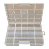 Estuche / Caja Organizadora Plástico - 18 Divisiones Fijas