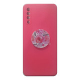 Capinha Para Samsung A50 - A30s - Rose + Pop Socket