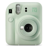 Cámara Fujifilm Instax Mini 12 Color Verde Menta Instantanea