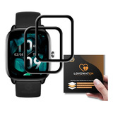 Kit 2x Película  3d P/ Smartwatch Amazfit Gts 4 Mini