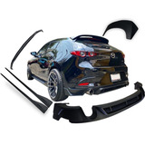 Kit Lip, Estribos, Spoiler Y Difusor Mazda 3 Hb 2019 - 2021