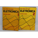 Coleção 2 Livros Eletrônica Volume 1 E 2 Segunda Edição De Jacob Milman; Christos C. Halkias Pela Mcgraw-hill (1981)