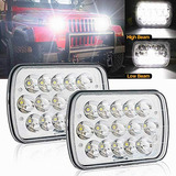 Faros Delanteros Led Rectangulares Sellados De 4  X 6 , Haz 