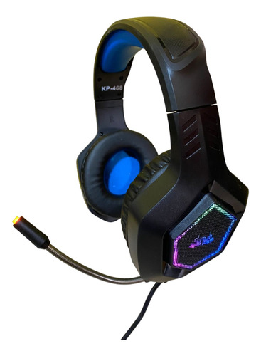 Audífono Gamer Para Pc/xbox/ps4/ps5 | Knup Kp-468 Azul